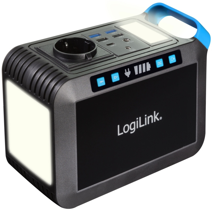 LogiLink Portable Power Station 40.000 mAh 200W 148 Wh in de groep COMPUTERS & RANDAPPARATUUR / UPS ononderbroken stroomvoorziening bij TP E-commerce Nordic AB (D18190)