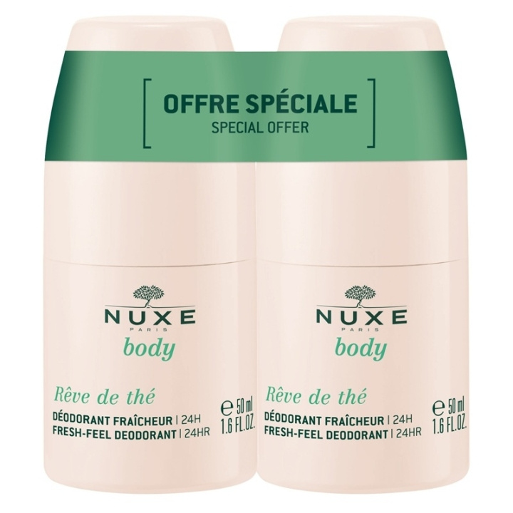 Nuxe Body Long Lasting Roll-On Set 2x50ml in de groep BEAUTY & HEALTH / Geuren & Parfum / Deodorant / Deodorant voor mannen bij TP E-commerce Nordic AB (D18199)