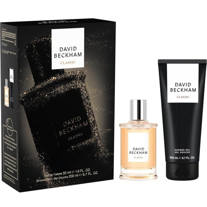 David Beckham Giftset David Beckham Classic Edt 50ml + Shower Gel 200ml in de groep BEAUTY & HEALTH / Cadeausets / Cadeausets voor hem bij TP E-commerce Nordic AB (D18209)