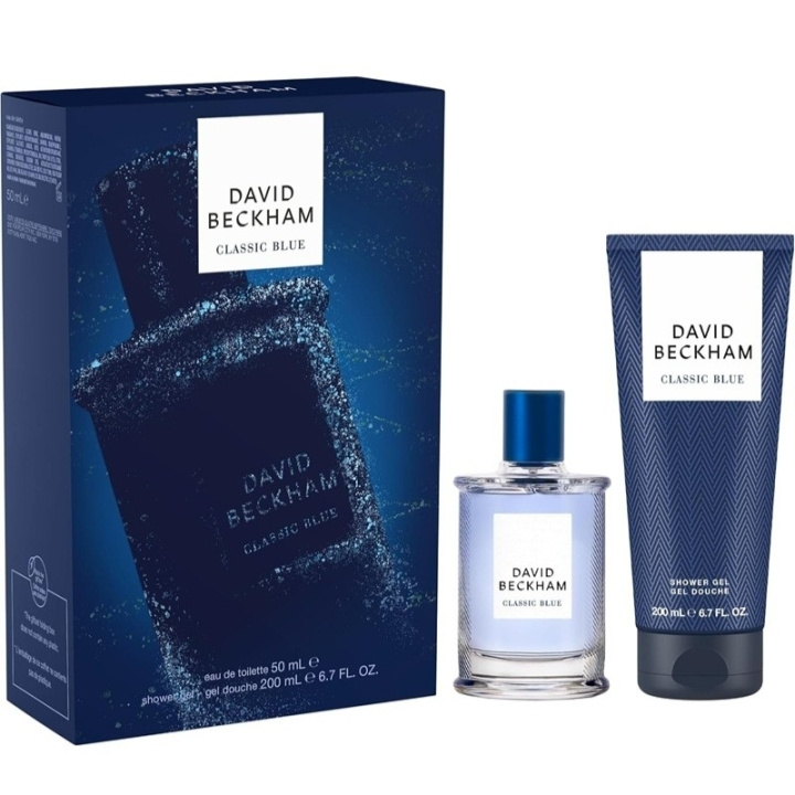 David Beckham Giftset David Beckham Classic Blue Edt 50ml + Shower Gel 200ml in de groep BEAUTY & HEALTH / Cadeausets / Cadeausets voor hem bij TP E-commerce Nordic AB (D18210)