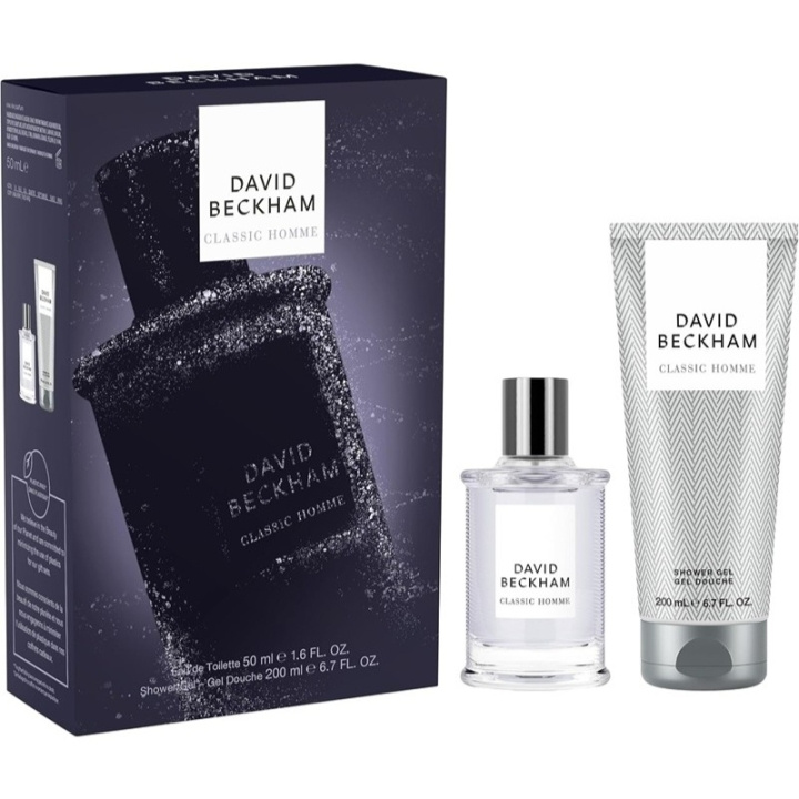 David Beckham Giftset David Beckham Classic Homme Edt 50ml + Shower Gel 200ml in de groep BEAUTY & HEALTH / Cadeausets / Cadeausets voor hem bij TP E-commerce Nordic AB (D18213)