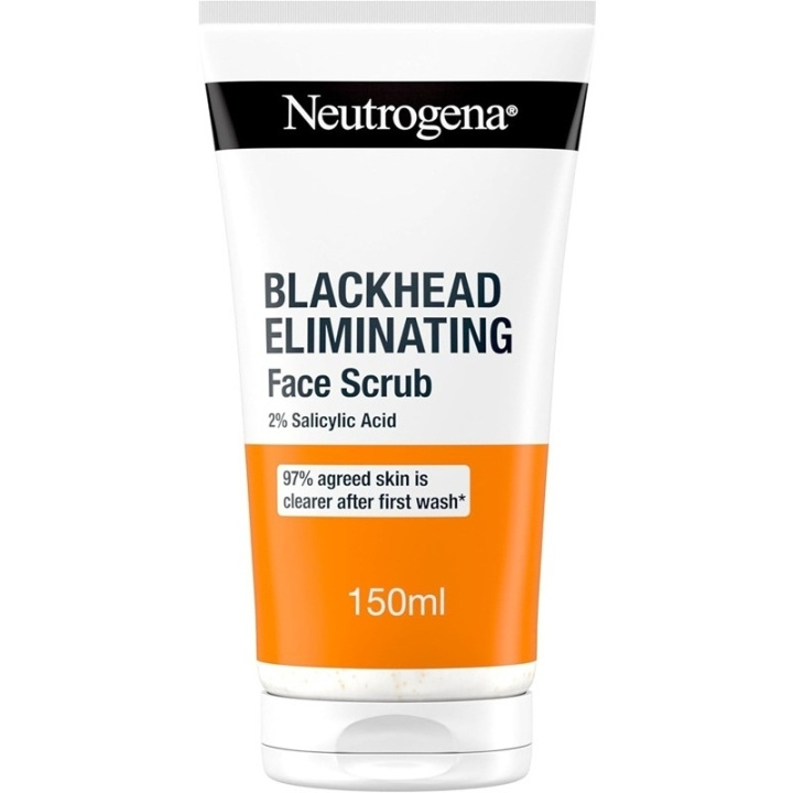Neutrogena Blackhead Eliminating Face Scrub 150ml in de groep BEAUTY & HEALTH / Huidsverzorging / Gezicht / Scrub / Peeling bij TP E-commerce Nordic AB (D18217)