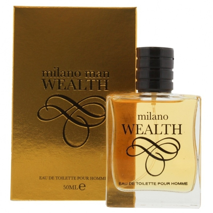 Milano Man Wealth Edt 50ml in de groep BEAUTY & HEALTH / Geuren & Parfum / Parfum / Parfum voor hem bij TP E-commerce Nordic AB (D18244)