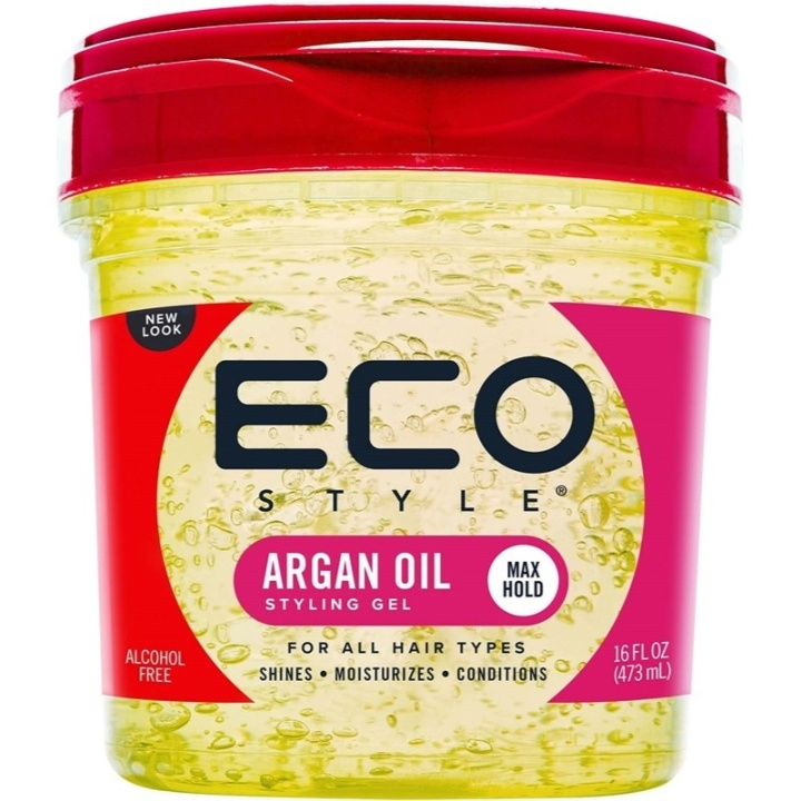 Eco Style Moroccan Argan Oil Styling Gel 473ml in de groep BEAUTY & HEALTH / Haar & Styling / Hair styling / Styling crème bij TP E-commerce Nordic AB (D18251)