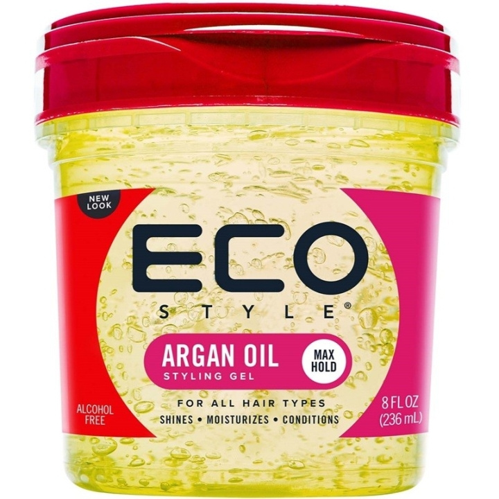 Eco Style Moroccan Argan Oil Styling Gel 236ml in de groep BEAUTY & HEALTH / Haar & Styling / Hair styling / Styling crème bij TP E-commerce Nordic AB (D18253)