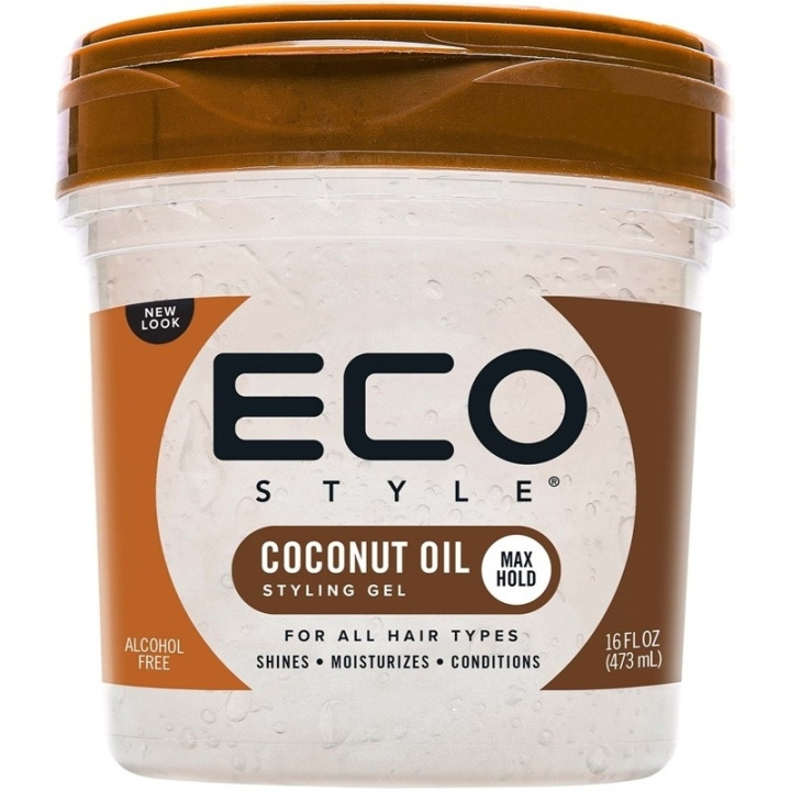Eco Style Coconut Styling Gel 473ml in de groep BEAUTY & HEALTH / Haar & Styling / Hair styling / Styling crème bij TP E-commerce Nordic AB (D18255)