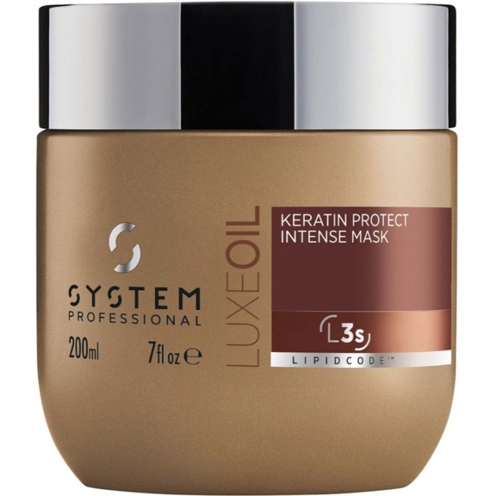 System Professional LuxeOil Keratin Protect Intense Mask 200ml in de groep BEAUTY & HEALTH / Haar & Styling / Haarverzorging / Haarmasker bij TP E-commerce Nordic AB (D18286)