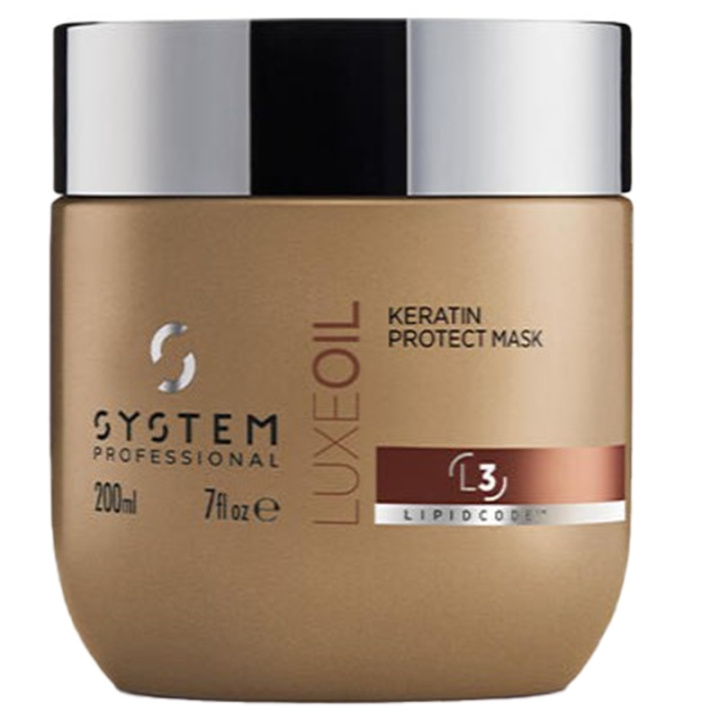 System Professional LuxeOil Keratin Protect Mask 200ml in de groep BEAUTY & HEALTH / Haar & Styling / Haarverzorging / Haarmasker bij TP E-commerce Nordic AB (D18289)