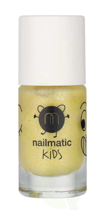 Nailmatic Kids Nail Polish 8 ml Pearly Yellow Lulu in de groep BEAUTY & HEALTH / Manicure/pedicure / Nagellak bij TP E-commerce Nordic AB (D18304)