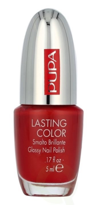 Pupa Milano Pupa Lasting Color Glassy Nail Polish 5 ml #601 Red Fire in de groep BEAUTY & HEALTH / Manicure/pedicure / Nagellak bij TP E-commerce Nordic AB (D18330)