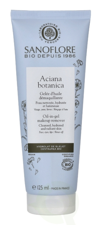Sanoflore Aciana Botanica Oil-In-Gel Make-Up Remover 125 ml in de groep BEAUTY & HEALTH / Makeup / Make-up verwijderen bij TP E-commerce Nordic AB (D18337)
