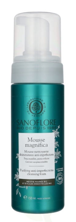Sanoflore Mousse Magnifica Foam 150 ml in de groep BEAUTY & HEALTH / Huidsverzorging / Gezicht / Schoonmaak bij TP E-commerce Nordic AB (D18338)