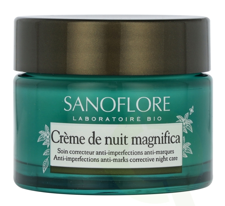 Sanoflore Creme De Nuit Magnifica Corrective Night Care 50 ml in de groep BEAUTY & HEALTH / Huidsverzorging / Gezicht / Nachtcrème bij TP E-commerce Nordic AB (D18340)