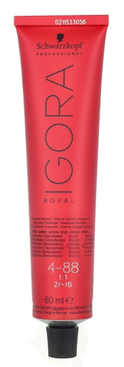 Schwarzkopf Igora Royal Permanent Color Creme 60 ml 4-88 in de groep BEAUTY & HEALTH / Haar & Styling / Haarverzorging / Haarverf / Haarverf & Kleurbommen bij TP E-commerce Nordic AB (D18380)