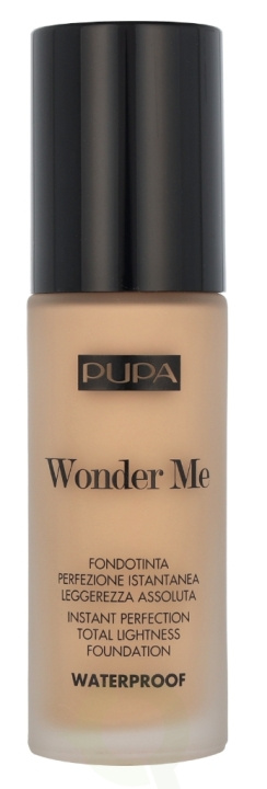 Pupa Milano Pupa Wonder Me Waterproof Foundation 30 g 020 Light Beige in de groep BEAUTY & HEALTH / Makeup / Make-up gezicht / Foundation bij TP E-commerce Nordic AB (D18387)