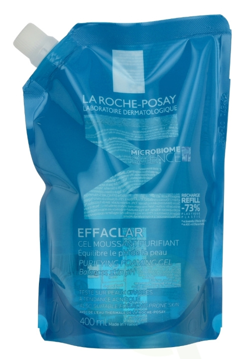 La Roche LRP Effaclar Purifying Foaming Gel Refill 400 ml in de groep BEAUTY & HEALTH / Huidsverzorging / Gezicht / Dagcrème bij TP E-commerce Nordic AB (D18407)