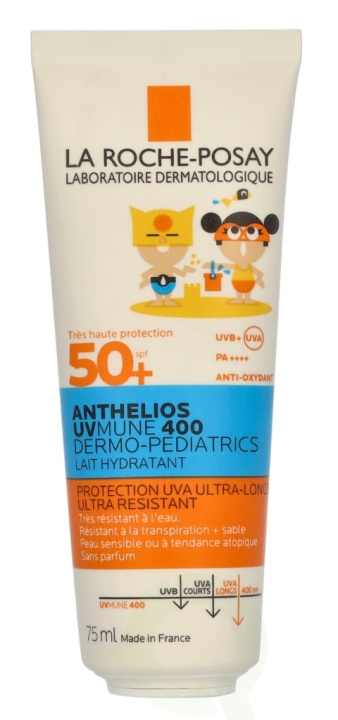 La Roche LRP Anthelios Dermo-Pediatrics Sunscreen Lotion SPF50+ 75 ml in de groep BEAUTY & HEALTH / Huidsverzorging / Zonnebank / Zonnebescherming bij TP E-commerce Nordic AB (D18409)
