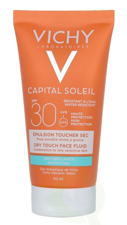 Vichy Ideal Soleil SPF30 Face Emulsion Dry Touch 50 ml in de groep BEAUTY & HEALTH / Huidsverzorging / Zonnebank / Zonnebescherming bij TP E-commerce Nordic AB (D18438)