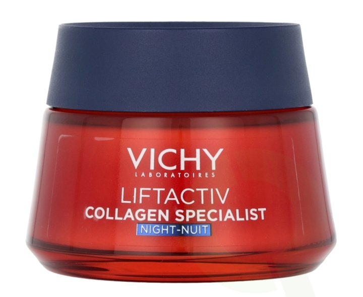 Vichy LiftActiv Collagen Specialist Night 50 ml in de groep BEAUTY & HEALTH / Huidsverzorging / Gezicht / Dagcrème bij TP E-commerce Nordic AB (D18446)