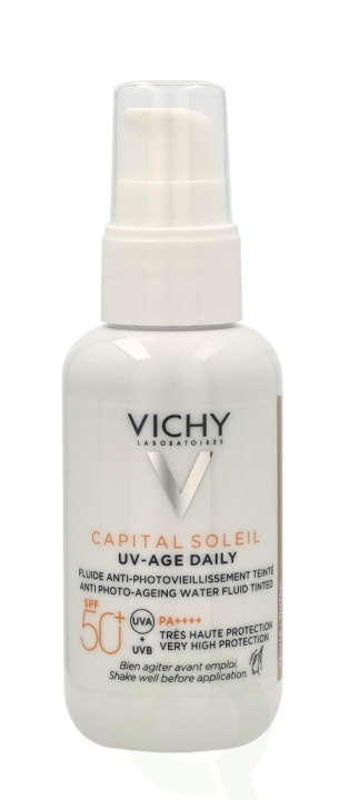 Vichy Capital Soleil UV-Age Daily SPF50+ 40 ml in de groep BEAUTY & HEALTH / Huidsverzorging / Gezicht / Dagcrème bij TP E-commerce Nordic AB (D18450)