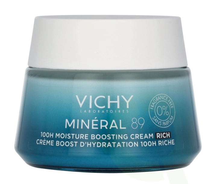 Vichy Mineral 89 100H Moisture Boosting Cream - Rich 50 ml in de groep BEAUTY & HEALTH / Huidsverzorging / Gezicht / Dagcrème bij TP E-commerce Nordic AB (D18457)