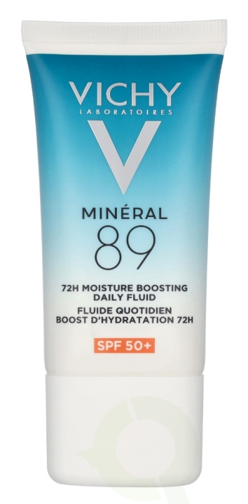 Vichy Mineral 89 72H Moisture Boosting Daily Fluid SPF50+ 50 ml in de groep BEAUTY & HEALTH / Huidsverzorging / Zonnebank / Zonnebescherming bij TP E-commerce Nordic AB (D18458)