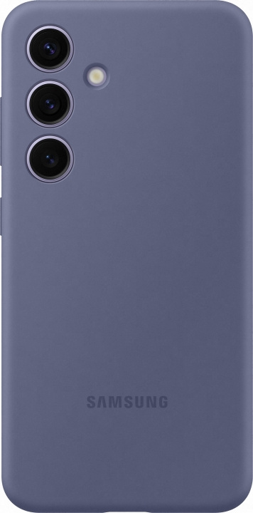 Samsung Galaxy S24 Silicone hoesje, paars in de groep SMARTPHONE & TABLETS / Mobielbescherming / Samsung bij TP E-commerce Nordic AB (D18496)