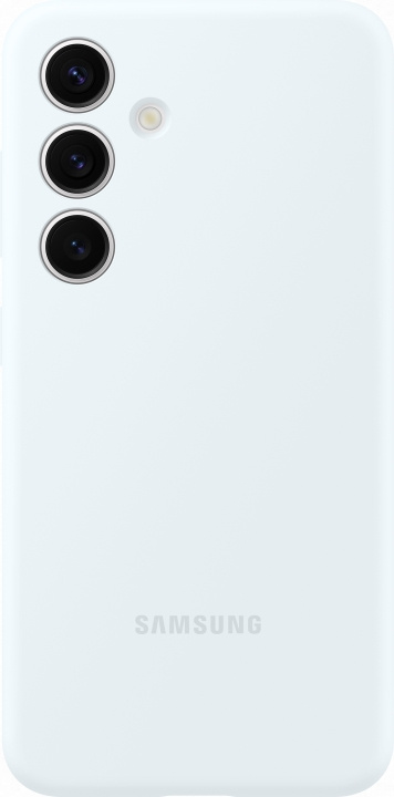 Samsung Galaxy S24 Silicone hoesje, wit in de groep SMARTPHONE & TABLETS / Mobielbescherming / Samsung bij TP E-commerce Nordic AB (D18497)