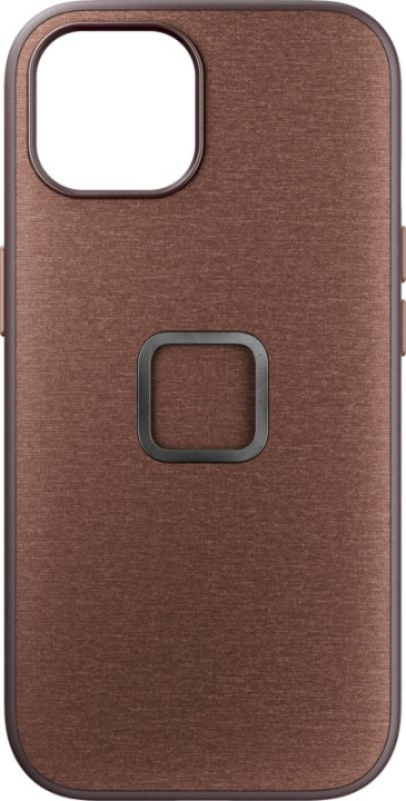 Peak Design Everyday Fabric Case, iPhone 15, bruin in de groep SMARTPHONE & TABLETS / Mobielbescherming / Apple / iPhone 15 bij TP E-commerce Nordic AB (D18512)