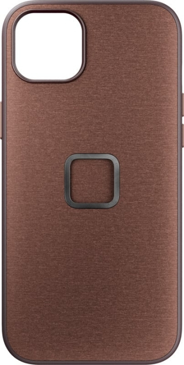 Peak Design Everyday Fabric Case, iPhone 15 Plus, bruin in de groep SMARTPHONE & TABLETS / Mobielbescherming / Apple / iPhone 15 bij TP E-commerce Nordic AB (D18514)