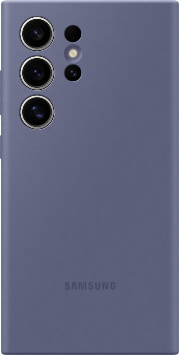 Samsung Galaxy S24 Ultra Silicone Hoesje, paars in de groep SMARTPHONE & TABLETS / Mobielbescherming / Samsung bij TP E-commerce Nordic AB (D18560)