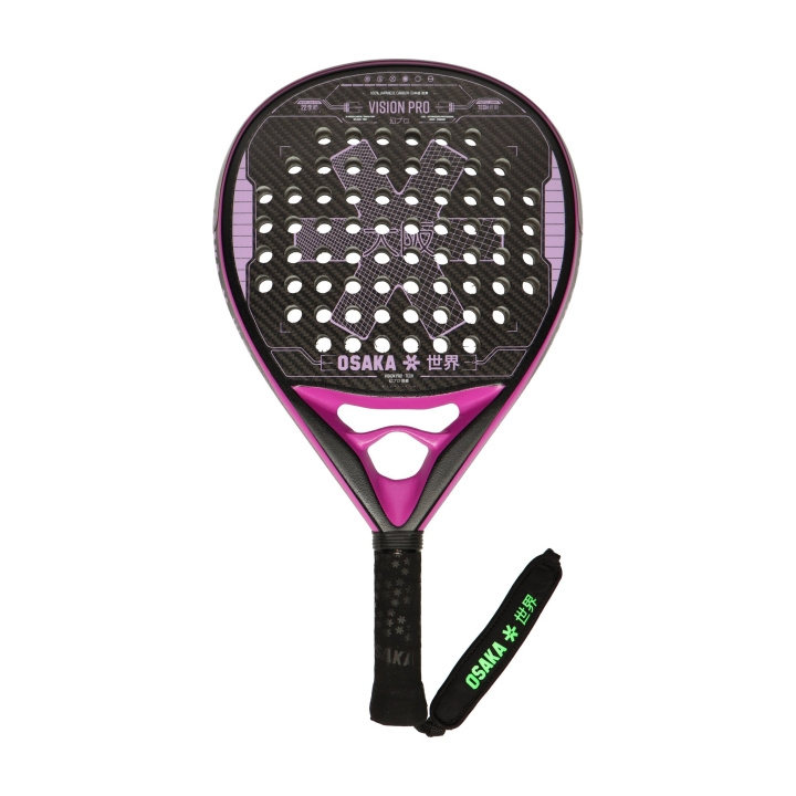 Osaka Vision Pro Padel Racket - Tech in de groep SPORT, VRIJE TIJD & HOBBY / Sportuitrusting / Padelrackets bij TP E-commerce Nordic AB (D18577)