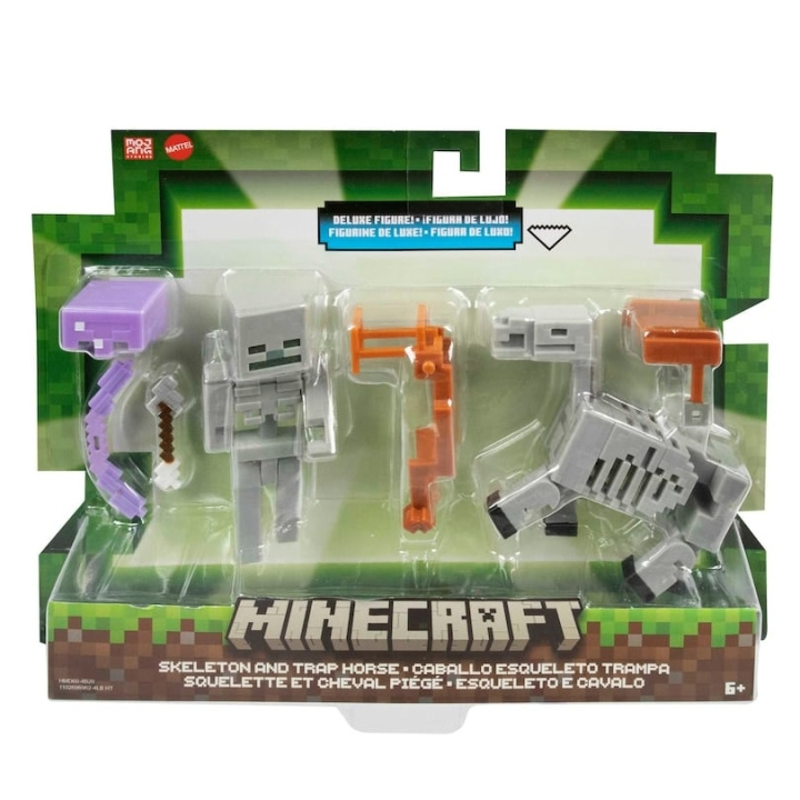 MINECRAFT Skelet en valpaard (GTT53) in de groep SPEELGOED, KINDER- & BABYPRODUCTEN / Speelgoed / Figuren, Miniaturen & accessoires bij TP E-commerce Nordic AB (D18585)