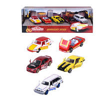 Majorette Verjaardagseditie - 5 st. Cadeauverpakking (212054101) in de groep SPEELGOED, KINDER- & BABYPRODUCTEN / Speelgoed / Speelgoedauto\'s bij TP E-commerce Nordic AB (D18595)
