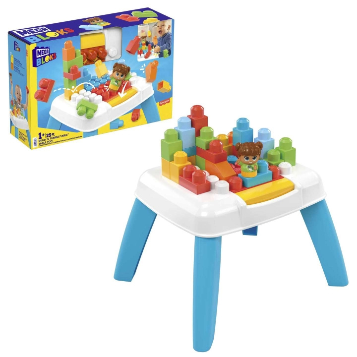 Mega Bloks Bouw \'N Tumble Tafel (HHM99) in de groep SPEELGOED, KINDER- & BABYPRODUCTEN / Speelgoed / Bouwspeelgoed / Bouwblokken bij TP E-commerce Nordic AB (D18597)