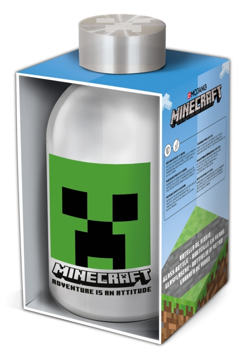 MINECRAFT Glazen fles cadeauset (444) in de groep SPEELGOED, KINDER- & BABYPRODUCTEN / Eten & Drinken / Babyflessen & Accessoires bij TP E-commerce Nordic AB (D18602)
