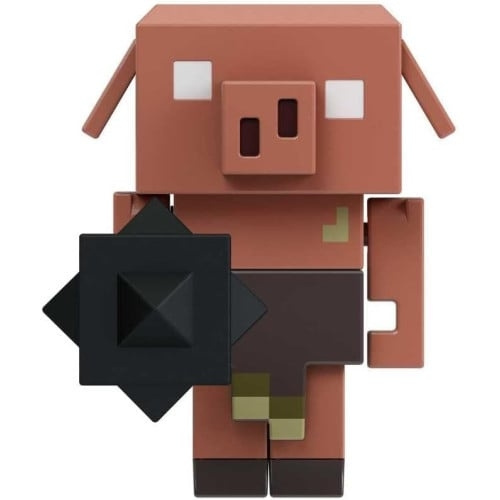 MINECRAFT Legends 3,25 inch actiefiguur - Mace Piglin Runt in de groep SPEELGOED, KINDER- & BABYPRODUCTEN / Speelgoed / Figuren, Miniaturen & accessoires bij TP E-commerce Nordic AB (D18604)
