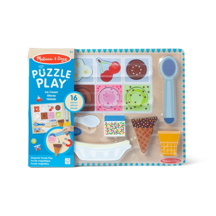 Melissa & Doug IJs Houten Magnetische Puzzel (31006) in de groep SPEELGOED, KINDER- & BABYPRODUCTEN / Speelgoed / Kinderpuzzel bij TP E-commerce Nordic AB (D18644)