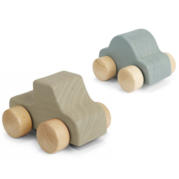Nuuroo Theo houten auto\'s 2-pack - (NU310) in de groep SPEELGOED, KINDER- & BABYPRODUCTEN / Speelgoed / Speelgoedauto\'s bij TP E-commerce Nordic AB (D18659)