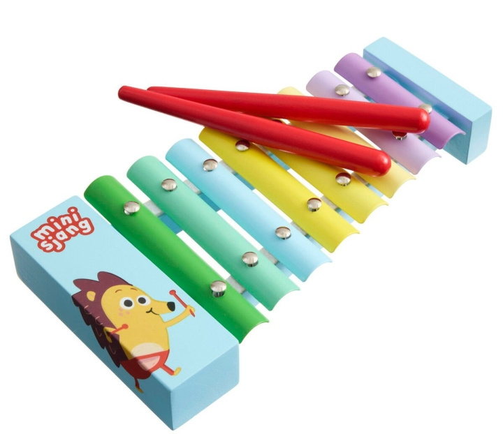 KREA DR - Borstel Xylofoon (6-24305) in de groep SPEELGOED, KINDER- & BABYPRODUCTEN / Muziek, Zang en afbeelingen / Muziekinstrumenten bij TP E-commerce Nordic AB (D18715)