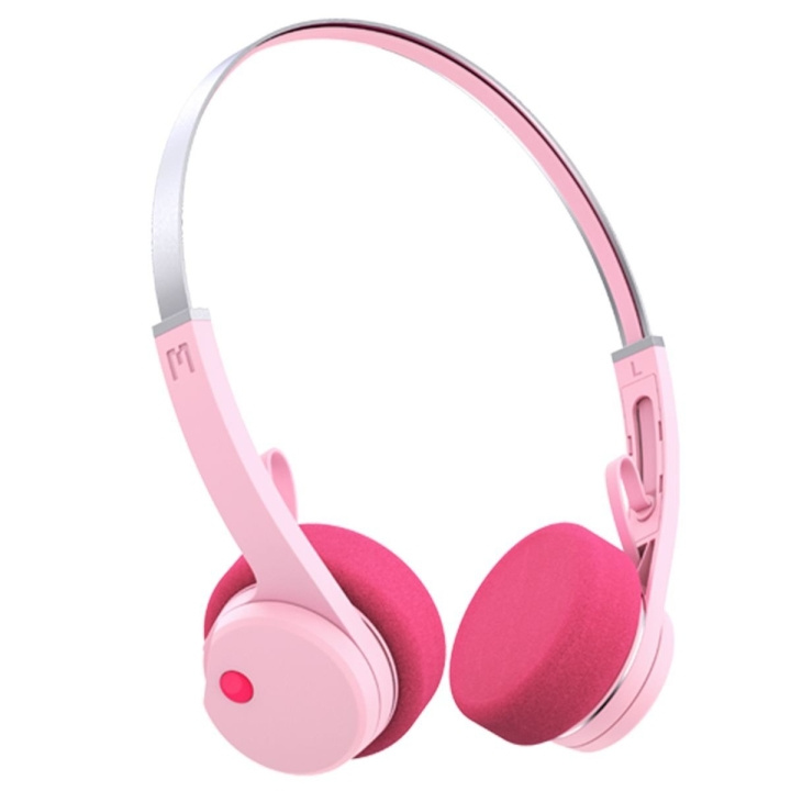 Mondo door Defunc - On-Ear Bluetooth koptelefoon Roze in de groep COMPUTERS & RANDAPPARATUUR / Computeraccessoires / Koptelefoon bij TP E-commerce Nordic AB (D18719)