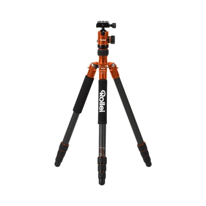 Rollei Statief C5i Koolstof, Oranje in de groep HOME ELECTRONICS / Foto & Video / Fotoapparatuur / Statief bij TP E-commerce Nordic AB (D18720)