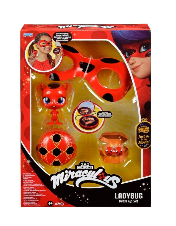 Miraculous Rollenspel - Lieveheersbeestje (60-50600) in de groep SPEELGOED, KINDER- & BABYPRODUCTEN / Speelgoed / Gemaskered kostuums bij TP E-commerce Nordic AB (D18725)