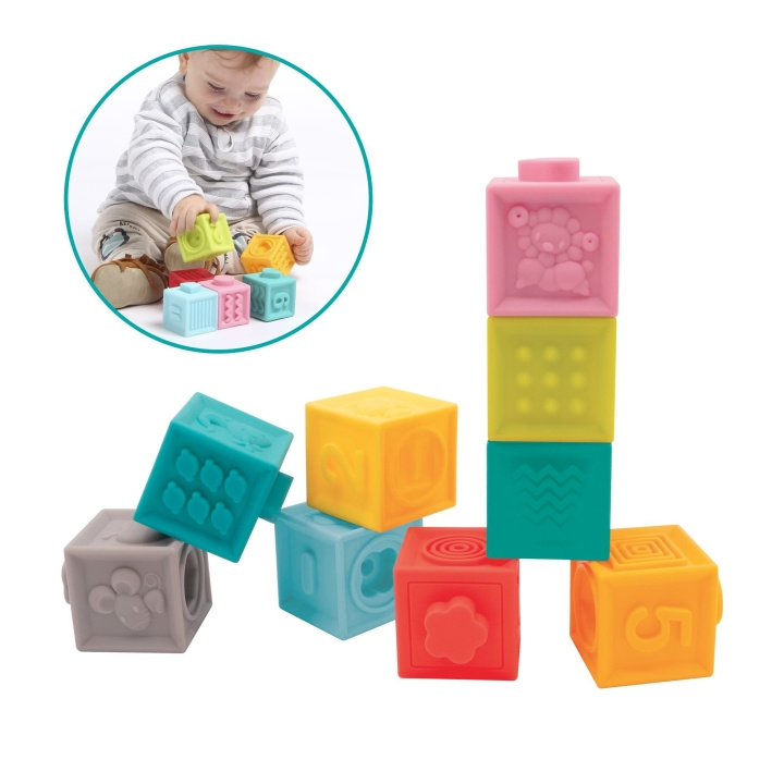 LUDI Blokken met 3D afbeeldingen (LU30043) in de groep SPEELGOED, KINDER- & BABYPRODUCTEN / Speelgoed / Bouwspeelgoed / Bouwblokken bij TP E-commerce Nordic AB (D18766)