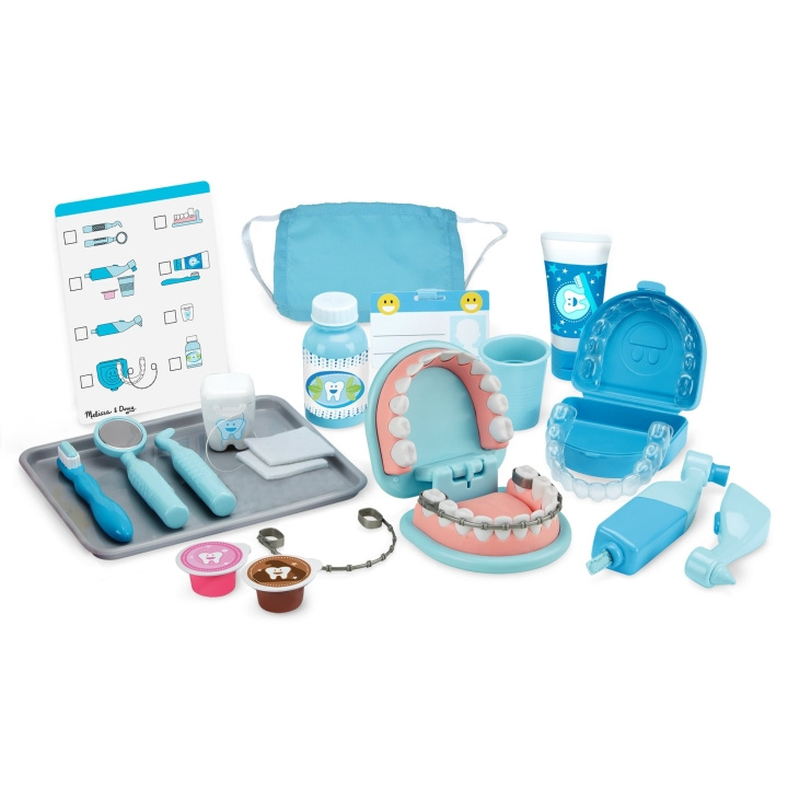Melissa & Doug Super Smile Tandarts Speelset - (8611) in de groep SPEELGOED, KINDER- & BABYPRODUCTEN / Speelgoed / Klein huis en rollenspel bij TP E-commerce Nordic AB (D18767)