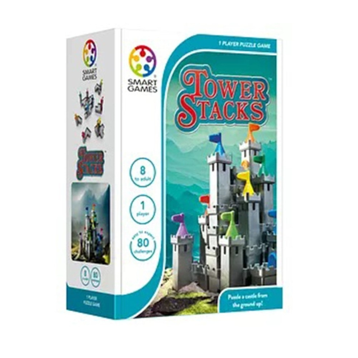 Smart Games Torenstapels (Noords) (SG2472) in de groep SPEELGOED, KINDER- & BABYPRODUCTEN / Spelletje / Bordspellen bij TP E-commerce Nordic AB (D18769)