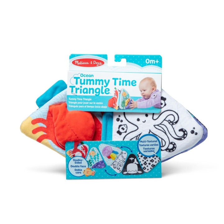 Melissa & Doug Oceaan Buiktijd Driehoek (50744) in de groep SPEELGOED, KINDER- & BABYPRODUCTEN / Babyspeelgoed / Activiteitenspeelgoed bij TP E-commerce Nordic AB (D18792)