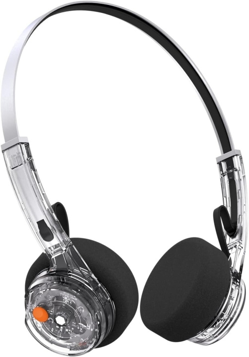 Mondo by Defunc - On-Ear Bluetooth Headset Clear in de groep COMPUTERS & RANDAPPARATUUR / Computeraccessoires / Koptelefoon bij TP E-commerce Nordic AB (D18796)