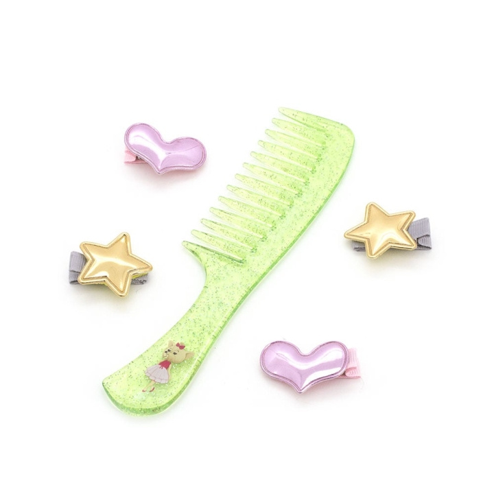 Lucky Doggy Haaraccessoires Groene Borstel - (OT-LDA5006) in de groep SPEELGOED, KINDER- & BABYPRODUCTEN / Speelgoed / Docks & Accessoires bij TP E-commerce Nordic AB (D18815)
