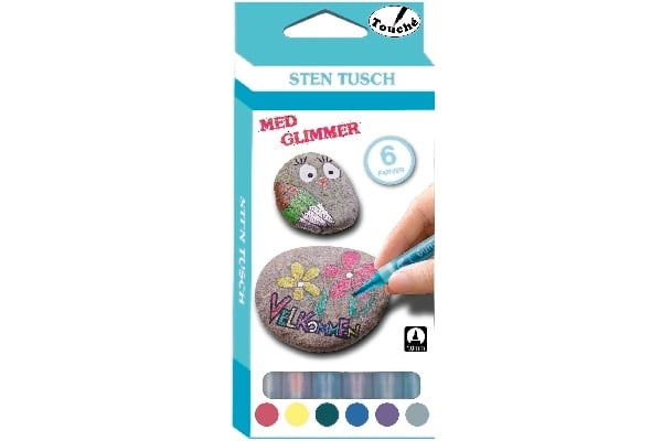 TOUCHÉ Steen Schilderen Glitter (809648) in de groep SPEELGOED, KINDER- & BABYPRODUCTEN / Speelgoed / Ambachten bij TP E-commerce Nordic AB (D18820)